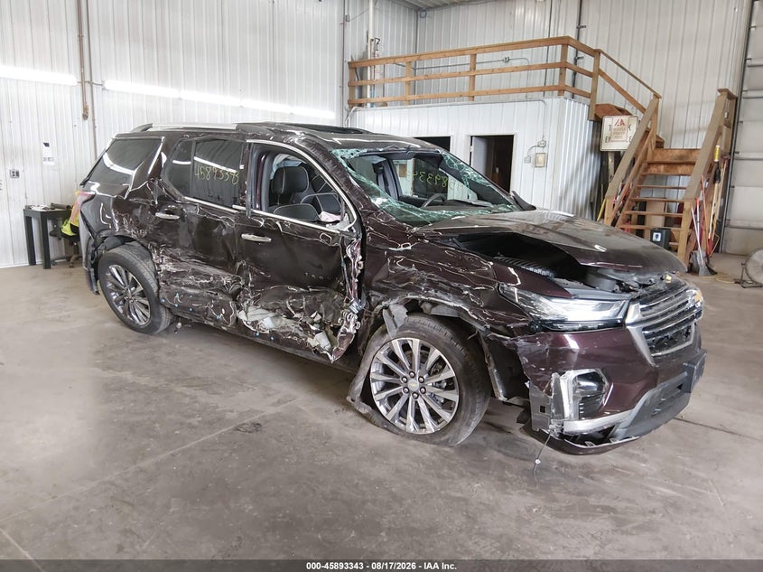 Vin: 1gnevkkw5nj127775, lot: 46392404, chevrolet traverse awd premier 2022 img_1