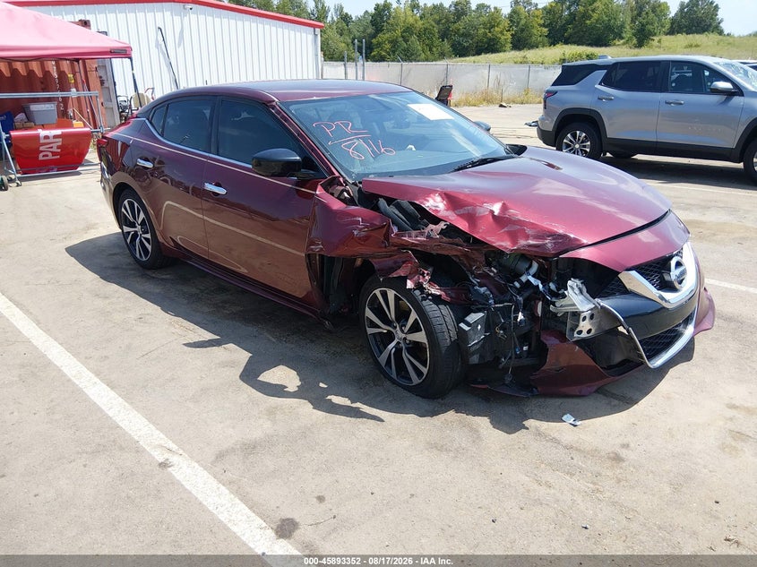 2016 NISSAN MAXIMA auction photo 1