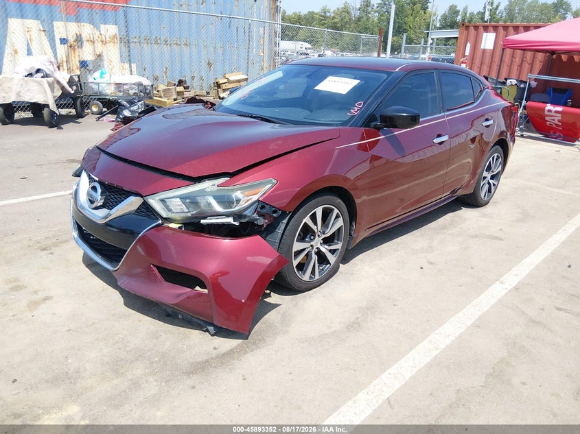 2016 NISSAN MAXIMA auction photo 2