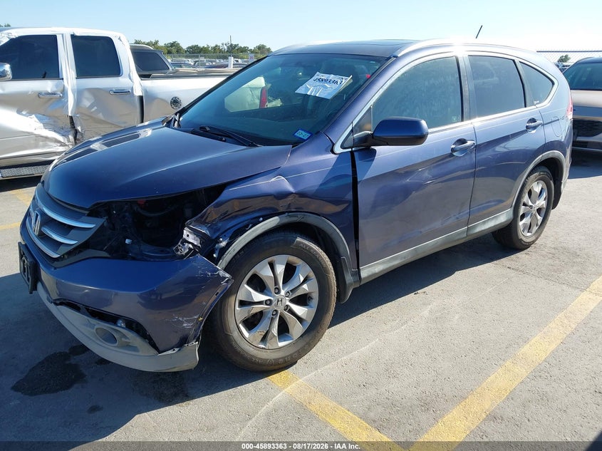 2012 Honda CR-V, Left Front, IAAI, VIN JHLRM3H74CC007036 — photo 2