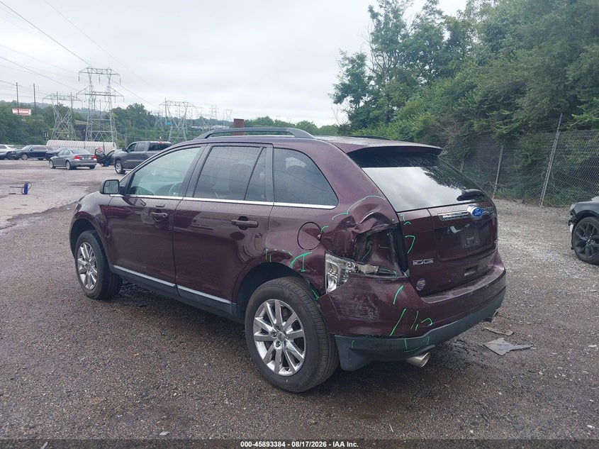 FORD EDGE 2011 VIN 2FMDK3KC0BBB12914