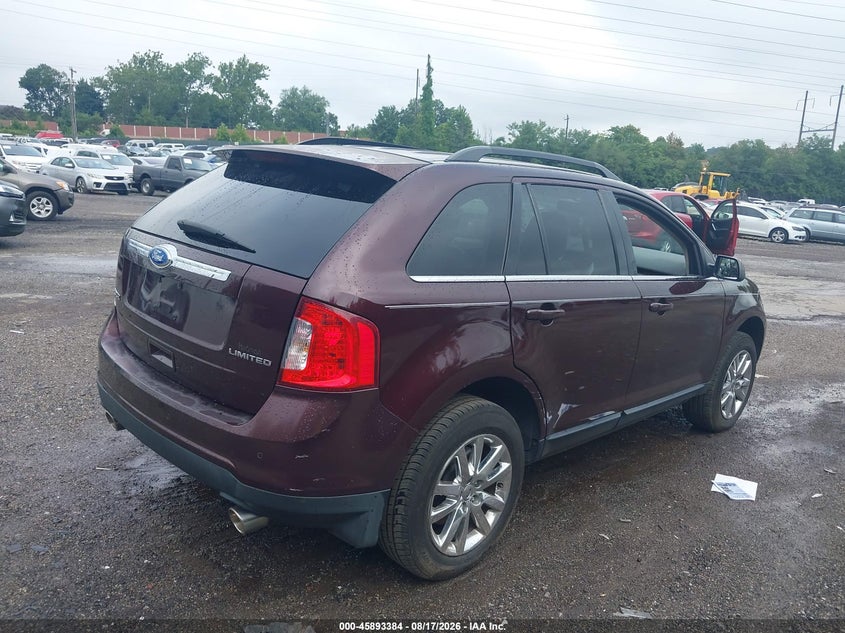 FORD EDGE 2011 VIN 2FMDK3KC0BBB12914