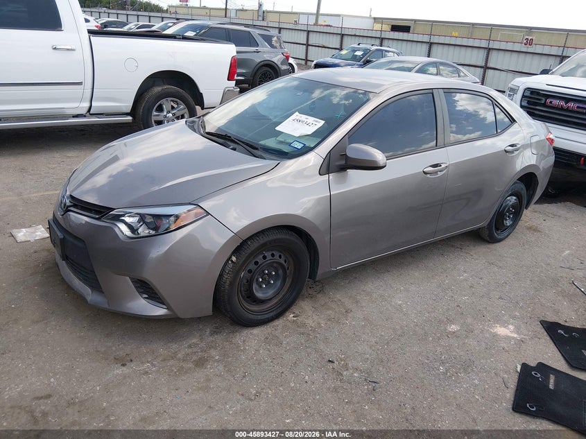 2016 Toyota Corolla, Right Side, IAAI, VIN 5YFBURHE1GP378362 — photo 2