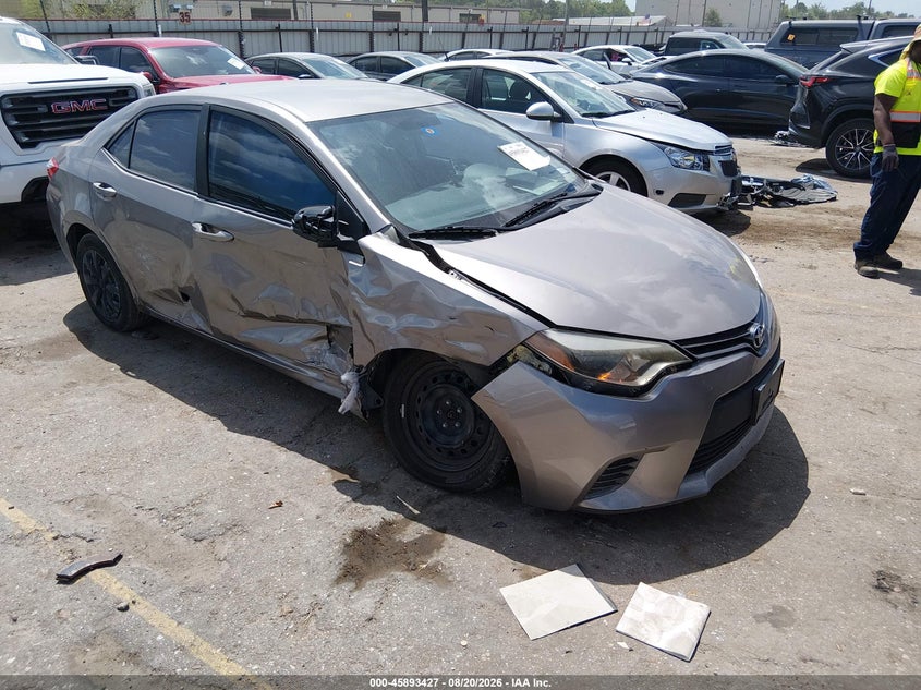 2016 TOYOTA COROLLA auction photo 1