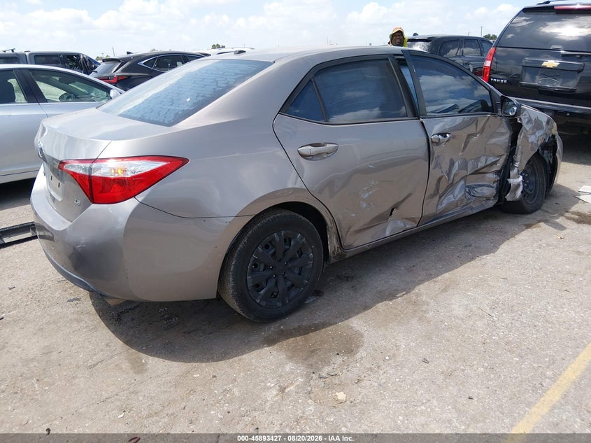 2016 TOYOTA COROLLA auction photo 4