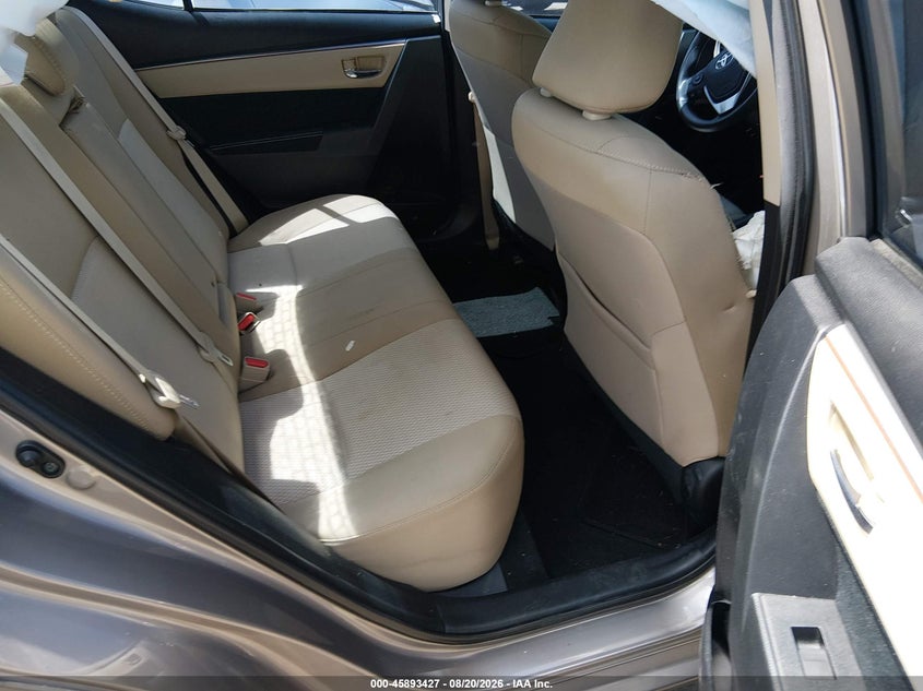 2016 TOYOTA COROLLA auction photo 8