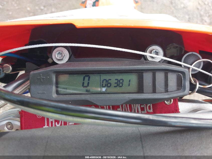 2025 KTM 500 auction photo 7