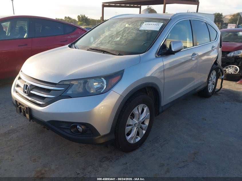 2013 Honda CR-V, Лівий зад, IAAI, VIN 2HKRM4H7XDH640049 — фото 2