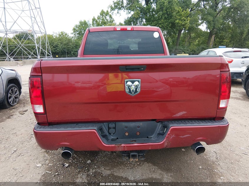 RAM 1500 2012 VIN 1C6RD6FT7CS159243