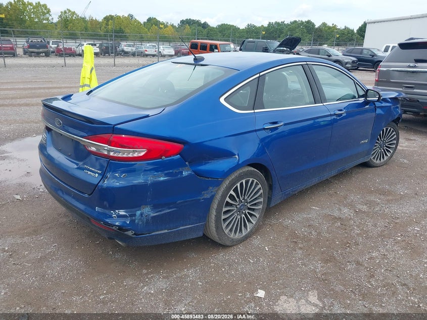 2018 FORD FUSION HYBRID auction photo 4
