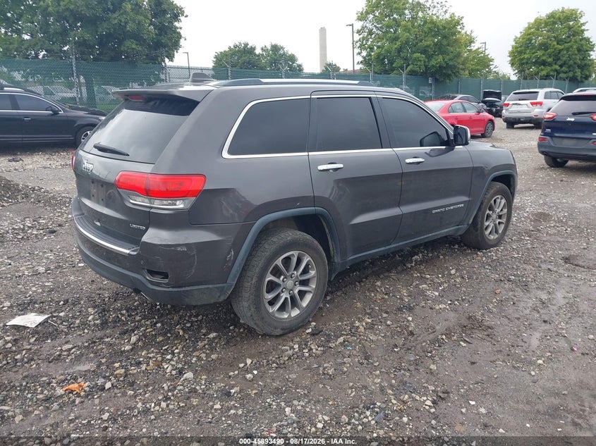 2014 JEEP GRAND CHEROKEE auction photo 4