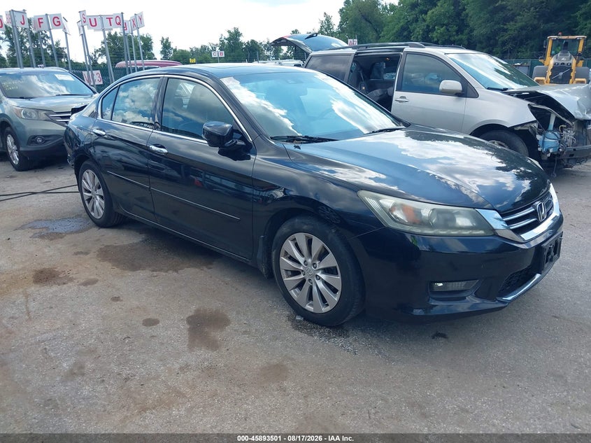 Vin: 1hgcr3f83ea016147, lot: 46392562, honda accord ex-l v-6 20141