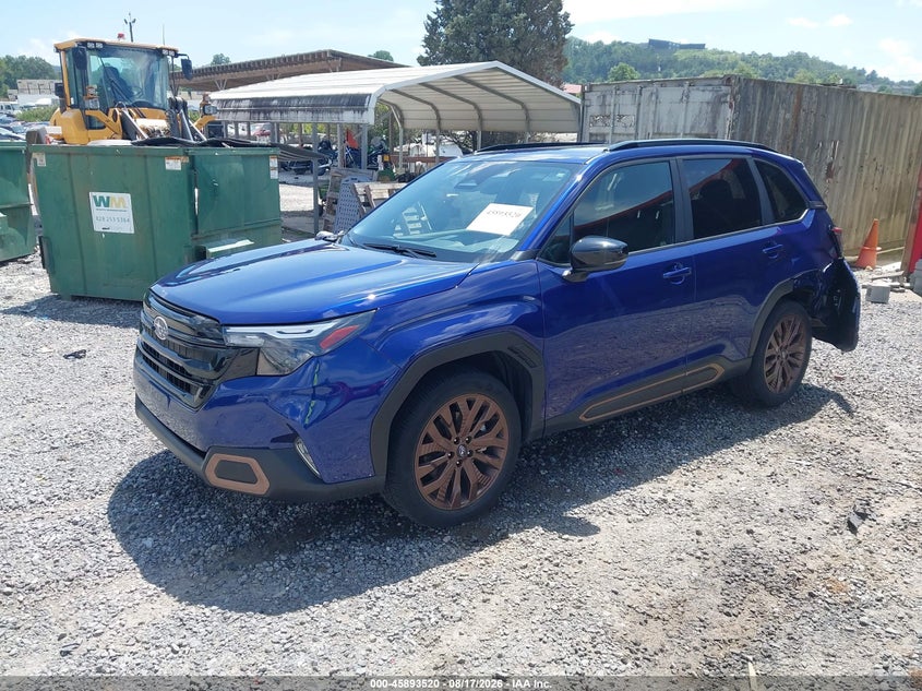 2025 SUBARU FORESTER auction photo 2