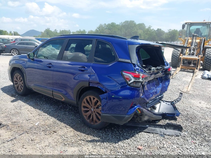 2025 SUBARU FORESTER auction photo 3