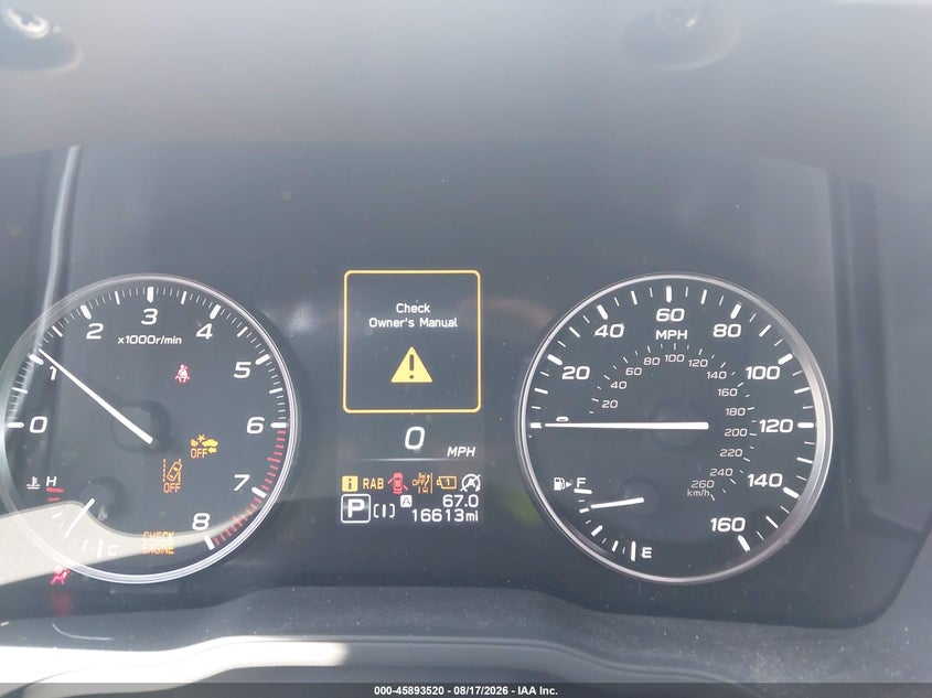 2025 SUBARU FORESTER auction photo 7