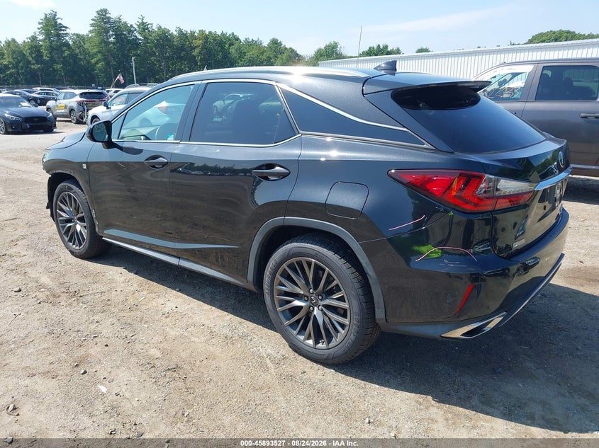 Vin: 2t2bzmcaxjc157810, lot: 46392588, lexus rx 350 f sport 20183
