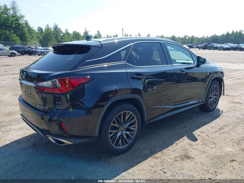 Vin: 2t2bzmcaxjc157810, lot: 46392588, lexus rx 350 f sport 20184