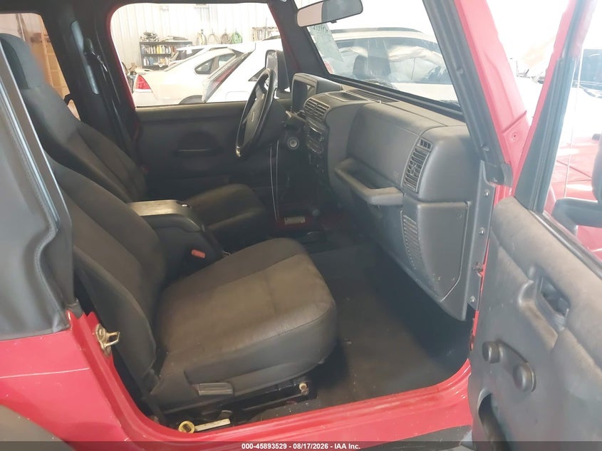 2005 JEEP WRANGLER auction photo 5