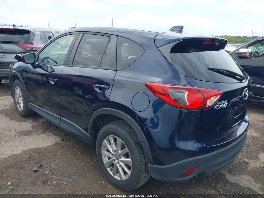 Vin: jm3ke2cy0f0521565, lot: 46392604, mazda cx-5 touring 20153