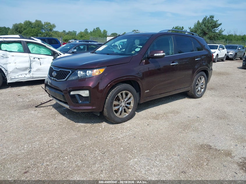 2013 Kia Sorento, Front End, IAAI, VIN 5XYKWDA26DG381982 — photo 2