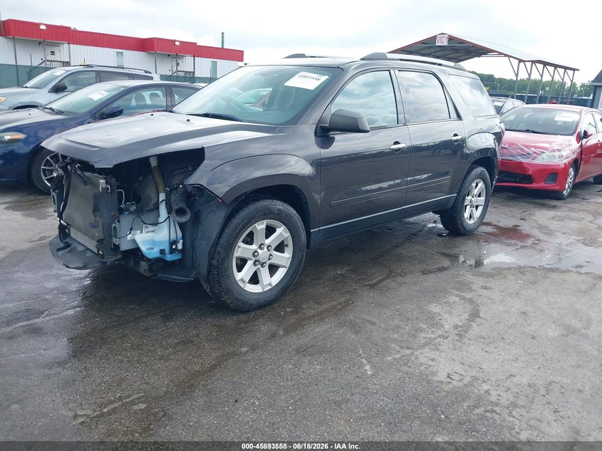 2016 GMC Acadia, Front End, IAAI, VIN 1GKKVPKD8GJ168058 — photo 2