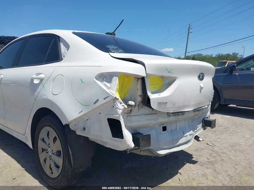 2020 KIA RIO auction photo 6