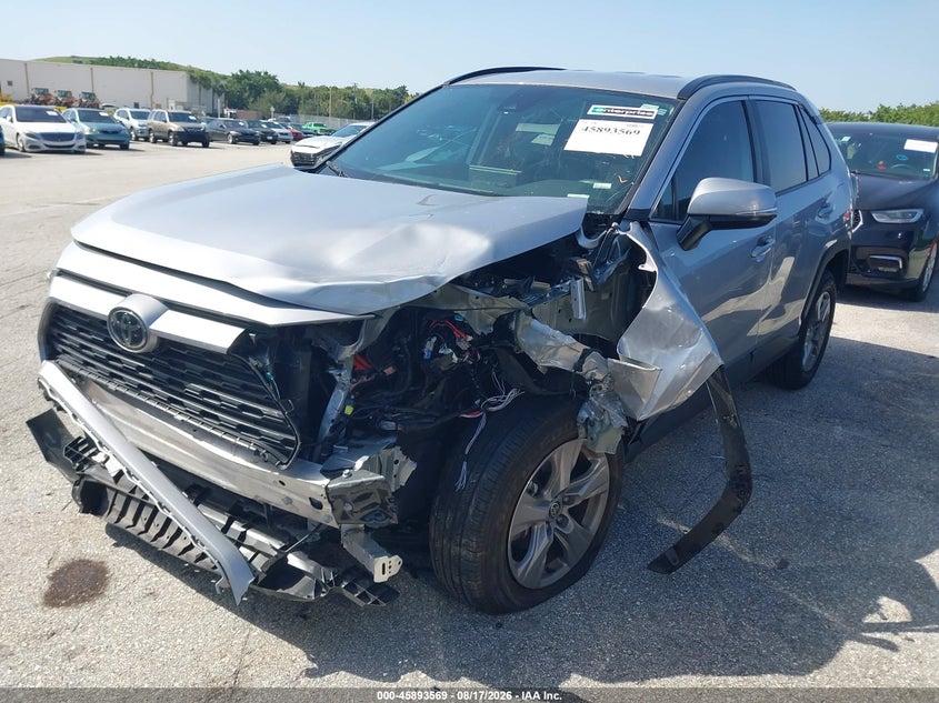 Vin: 2t3w1rfv6sc329820, lot: 46392630, toyota rav4 xle 20252