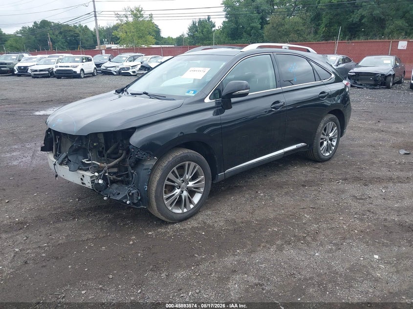 2013 LEXUS RX 450H auction photo 2