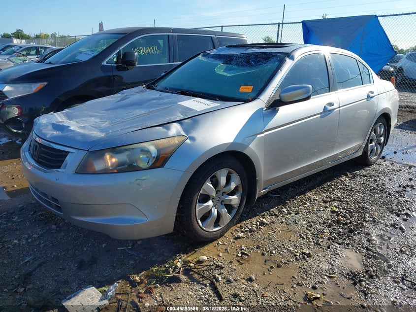 2010 Honda Accord, Storm Damage, IAAI, VIN 1HGCP2F85AA178775 — photo 2