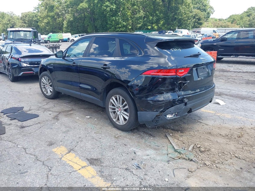 Vin: sadck2fx7ja255624, lot: 46392664, jaguar f-pace 25t prestige 20183