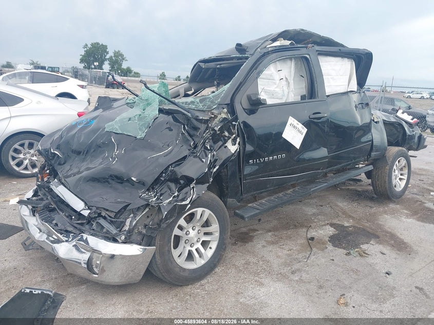 2018 Chevrolet Silverado, Rollover, IAAI, VIN 3GCUKREC0JG547656 — photo 2