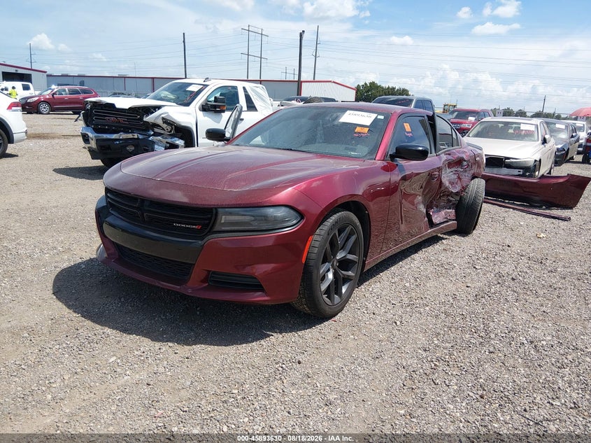 2019 Dodge Charger, Левый бок, IAAI, VIN 2C3CDXBG9KH670587 — фото 2