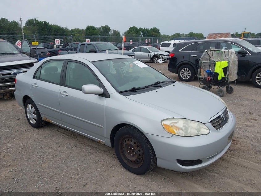2007 TOYOTA COROLLA SEDAN 1.8L I-4 DOHC, VVT, 126HP