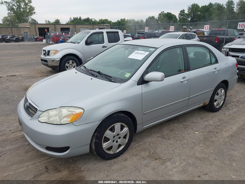 2007 TOYOTA COROLLA SEDAN 1.8L I-4 DOHC, VVT, 126HP