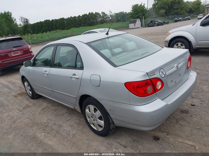 2007 TOYOTA COROLLA SEDAN 1.8L I-4 DOHC, VVT, 126HP