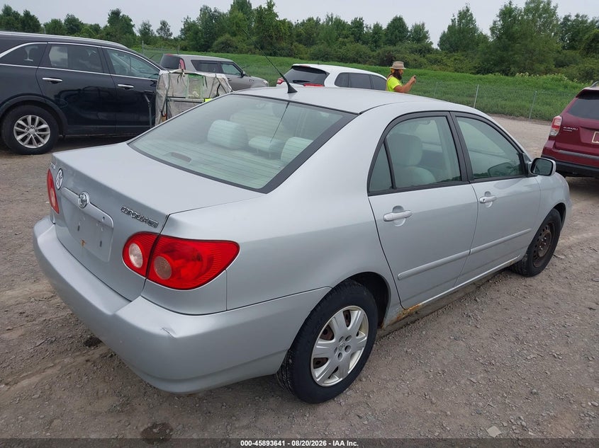 2007 TOYOTA COROLLA SEDAN 1.8L I-4 DOHC, VVT, 126HP