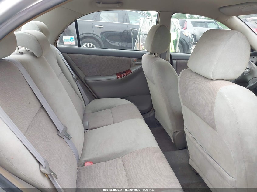 2007 TOYOTA COROLLA SEDAN 1.8L I-4 DOHC, VVT, 126HP