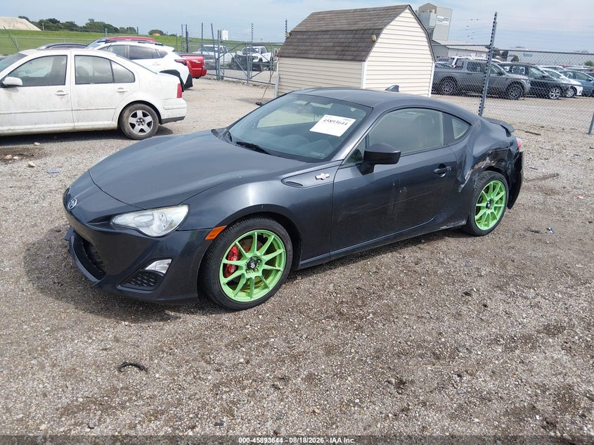 2015 Scion FR-S, Left Rear, IAAI, VIN JF1ZNAA12F9708265 — photo 2