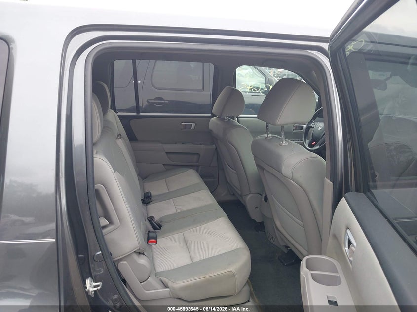 HONDA PILOT 2013 VIN 5FNYF4H2XDB057831