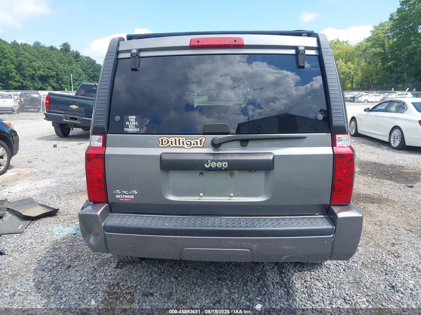 JEEP COMMANDER 2007 VIN 1J8HG48K57C654165