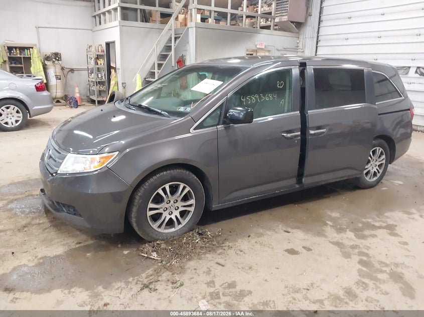 Vin: 5fnrl5h60db003511, lot: 46392745, honda odyssey ex-l 20132