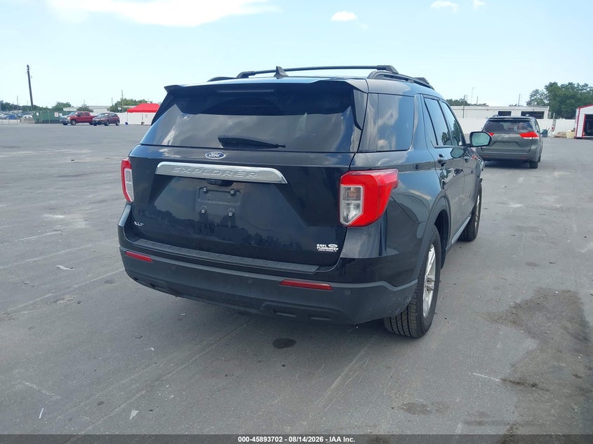 Vin: 1fmsk7dh8pgc12783, lot: 46392763, ford explorer xlt 20234