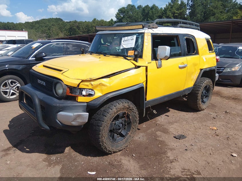 TOYOTA FJ CRUISER 2008 VIN JTEBU11F980106931