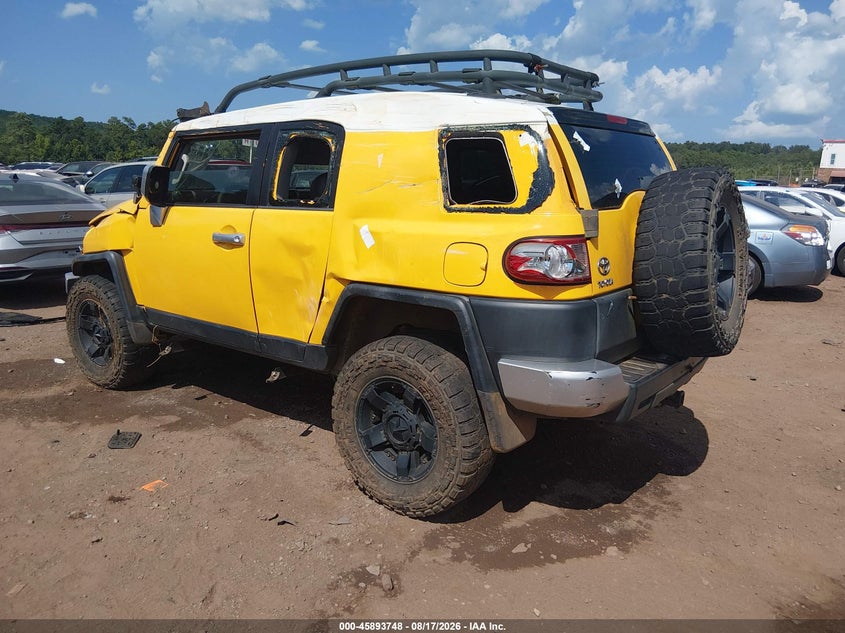 TOYOTA FJ CRUISER 2008 VIN JTEBU11F980106931