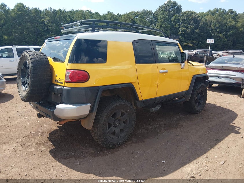 TOYOTA FJ CRUISER 2008 VIN JTEBU11F980106931