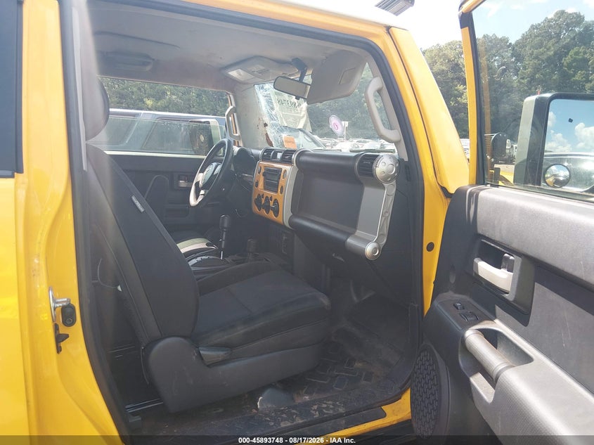TOYOTA FJ CRUISER 2008 VIN JTEBU11F980106931