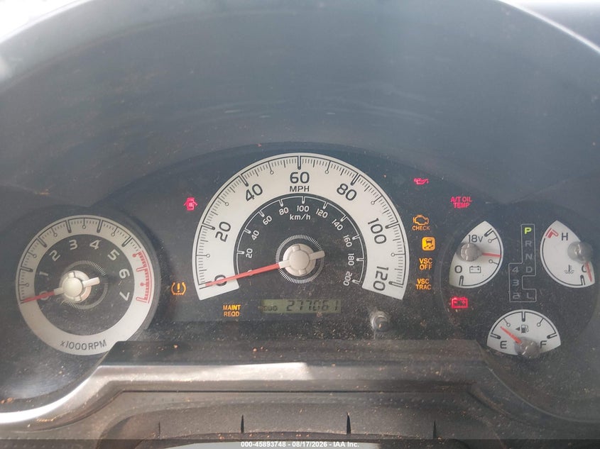 TOYOTA FJ CRUISER 2008 VIN JTEBU11F980106931