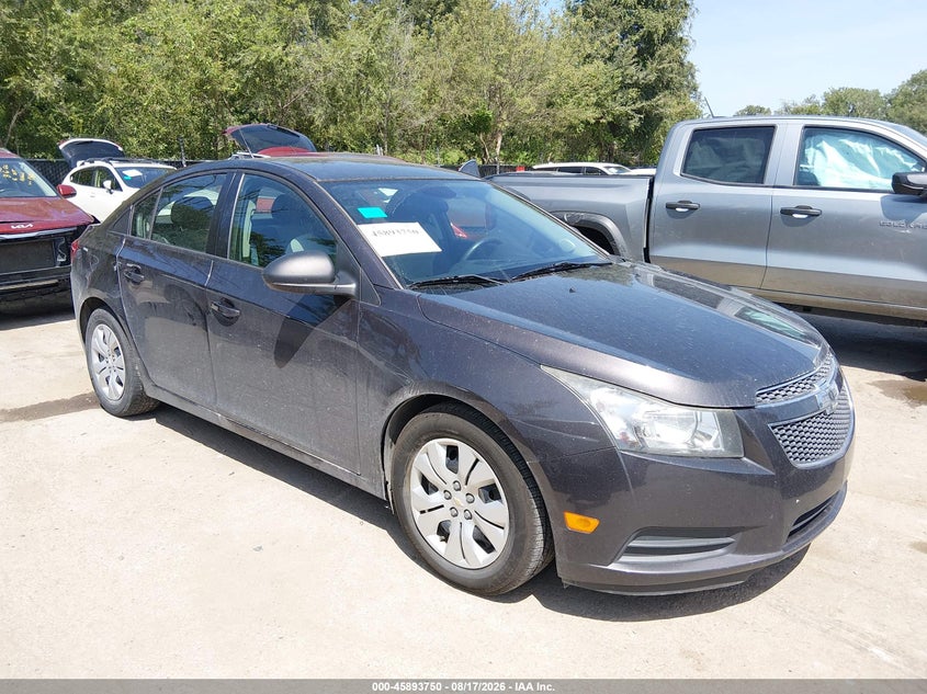 2014 Chevrolet Cruze Ls Auto, Левый зад, IAAI, VIN 1G1PA5SH7E7378738