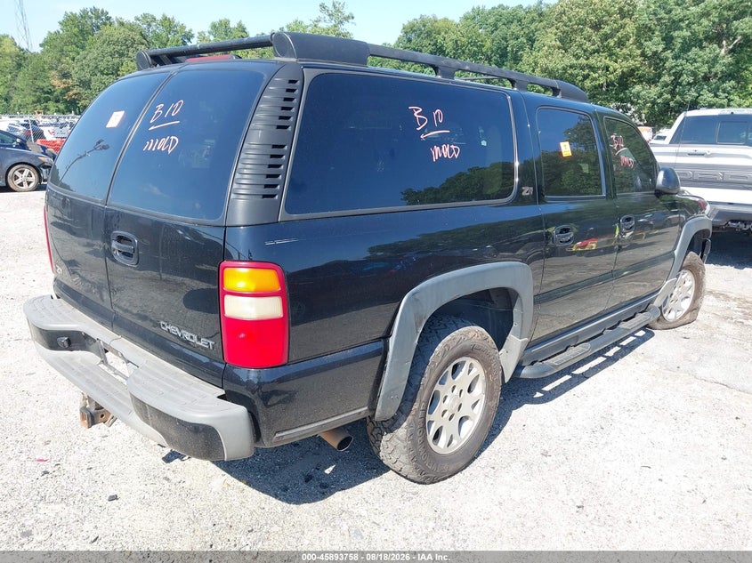 2002 CHEVROLET SUBURBAN 1500 auction photo 4