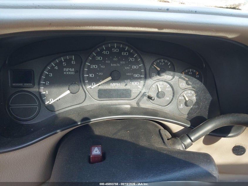 2002 CHEVROLET SUBURBAN 1500 auction photo 7